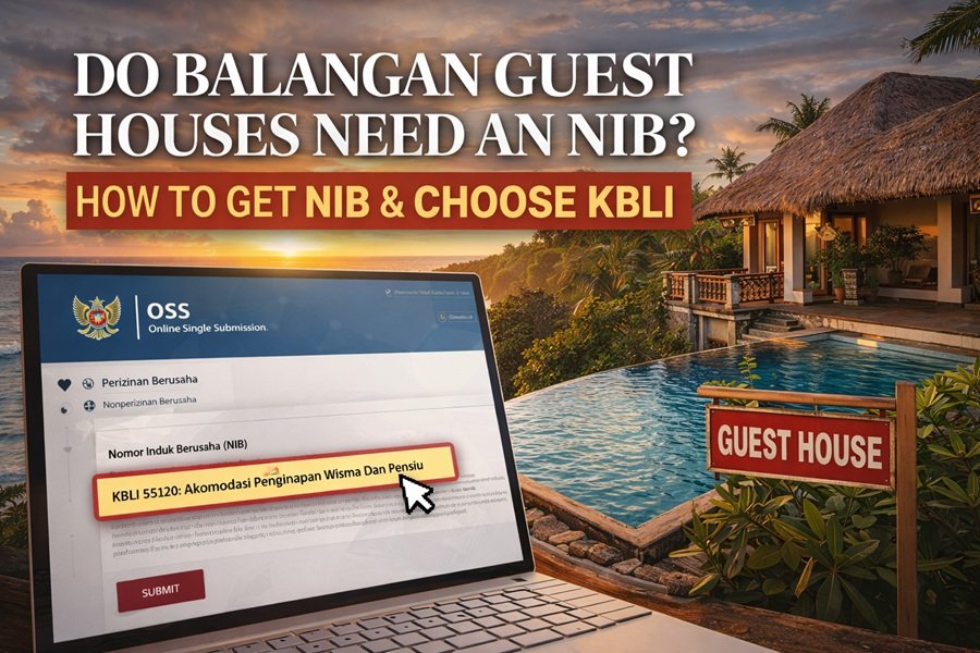 Do Guest Houses in Balangan Need an NIB? Complete KBLI Guide